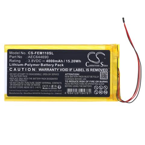 Batterie amplificateur ecouteur fiio m11
