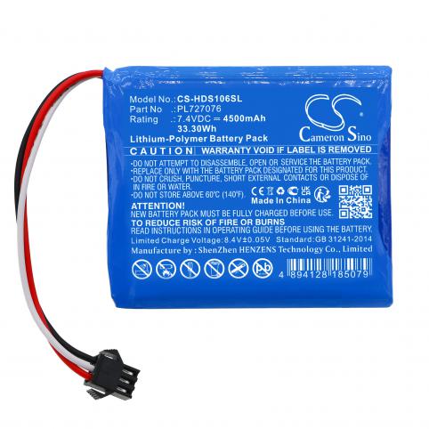 Batterie  hantek pl727076 dso-1062b