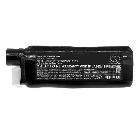 Batterie aspirateur makita cl110dwr