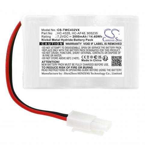 Batterie aspirateur twinbird hc 5235