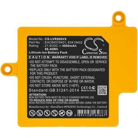 Batterie aspirateur lg r9master