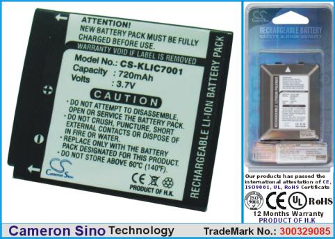 Batterie camescope polaroid t 1031