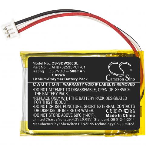 Batterie casque sans fil sennheiser m3aebt
