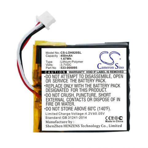 Batterie  logitech 533-000095 h820e