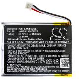 Batterie sennheiser ahb413645pct pxc 550