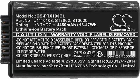 Batterie lecteur code barre psion xt10