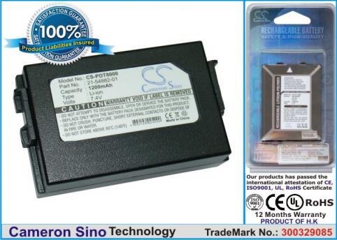 Batterie lecteur code barre symbol pdt8000