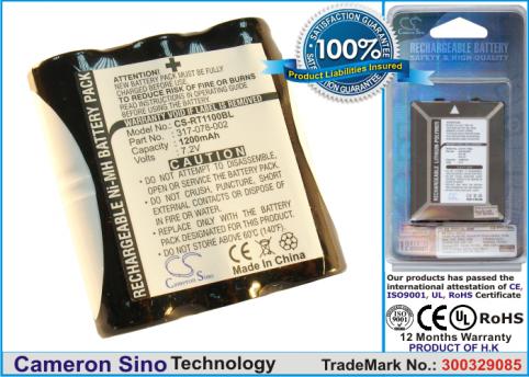 Batterie lecteur code barre intermec rt1000
