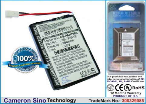 Batterie lecteur code barre panasonic handheld ze 79xaye