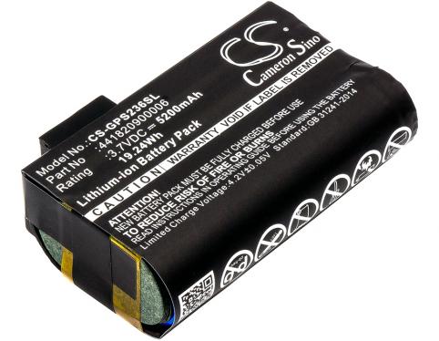 Batterie lecteur code barre topcon fc 336