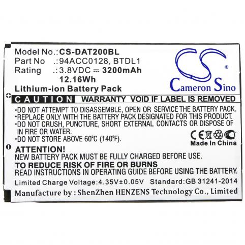 Batterie lecteur code barre datalogic dl axist