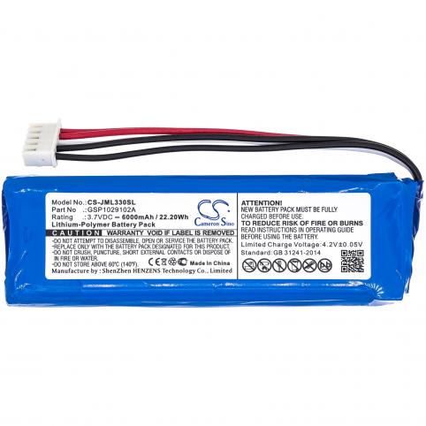 Batterie  jbl gsp1029102a charge 3