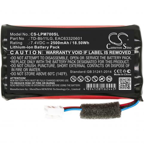 Batterie enceinte lg np7550