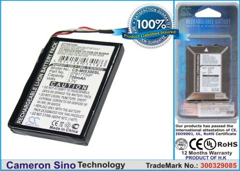 Batterie gps mitac mio mio spirit 300