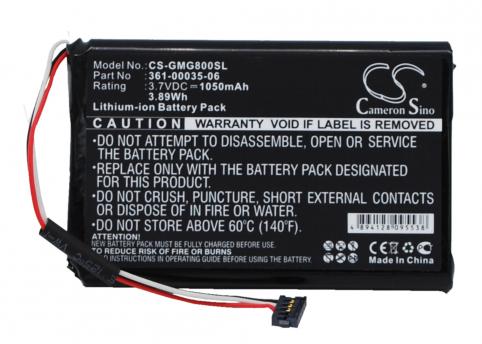 Batterie  garmin 361-00035-06 approach g8