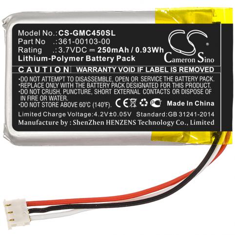 Batterie gps garmin dashcam 45