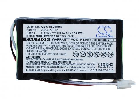 Batterie medical hellige monitor dash 2500