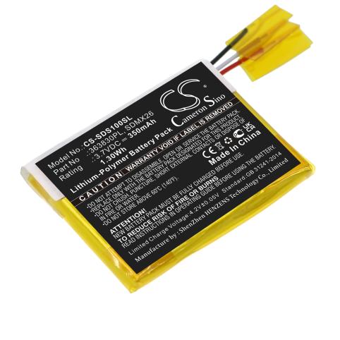 Batterie lecteur mp3 mp4 video sandisk sansa clip