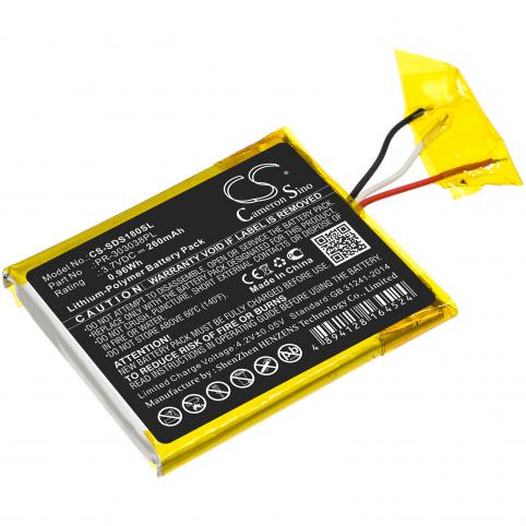 Batterie lecteur mp3 mp4 video sandisk sdmx18r 008gk a57