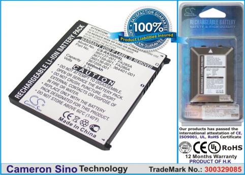 Batterie  smartphone hp compaq ipaq jornada aero ipaq hx2000