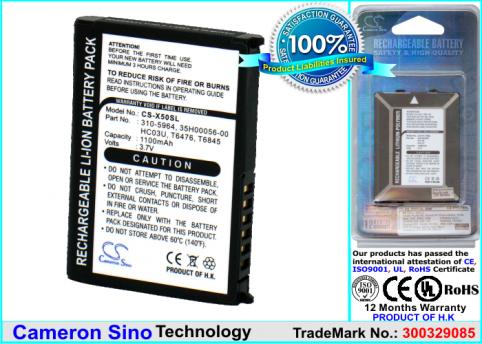 Batterie  smartphone dell axim x51