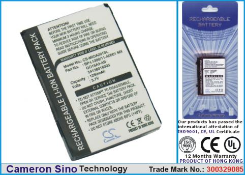Batterie  smartphone mitac mio mio a200
