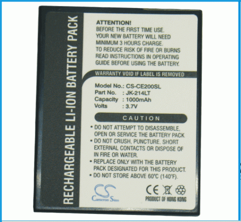 Batterie  smartphone casio cassiopeia  k 835pu