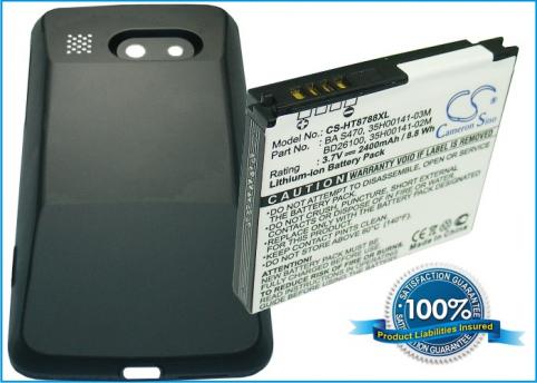 Batterie  smartphone htc t mobile mytouch hd
