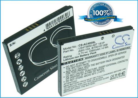 Batterie  acer betouch e400 betouch e400b neotouch p400