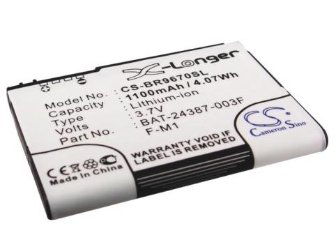 Batterie  smartphone blackberry rim pearl 3g 9100