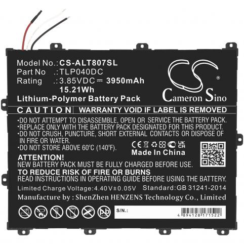 Batterie tablette alcatel one touch pixi 3 8