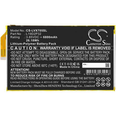 Batterie tablette lenovo yt x705f