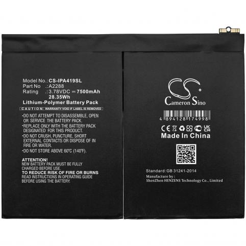 Batterie tablette apple ipad air 4 10.9 2020