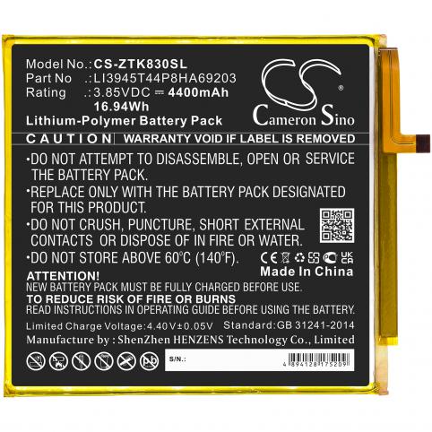 Batterie tablette zte k83