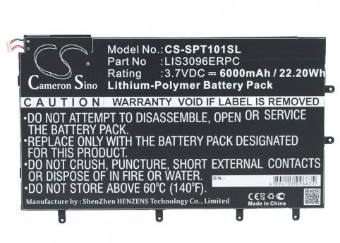 Batterie  sony lis3096erpc xperia tablet z 10.1