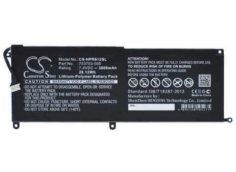 Batterie  hp pro x2 753703-005