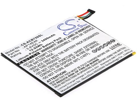 Batterie tablette acer iconia one 7 b1 750