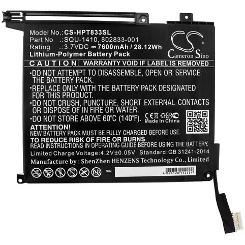 Batterie tablette hp pro tablet 10 ee g1 h9x27es 