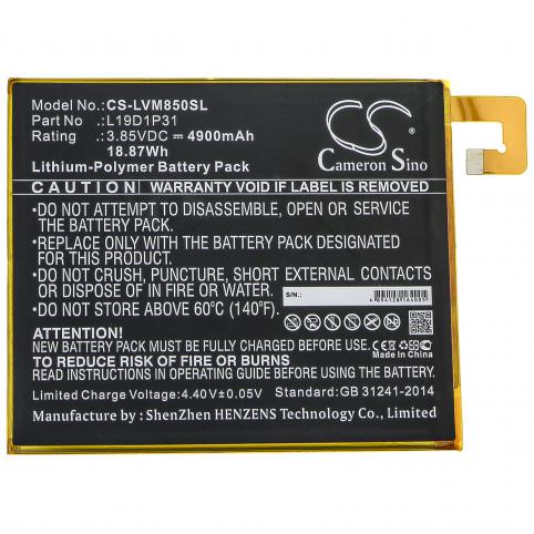 Batterie tablette lenovo tb8505f
