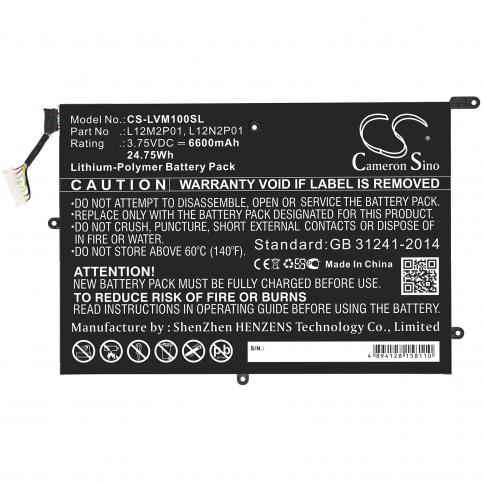Batterie tablette lenovo miix 10