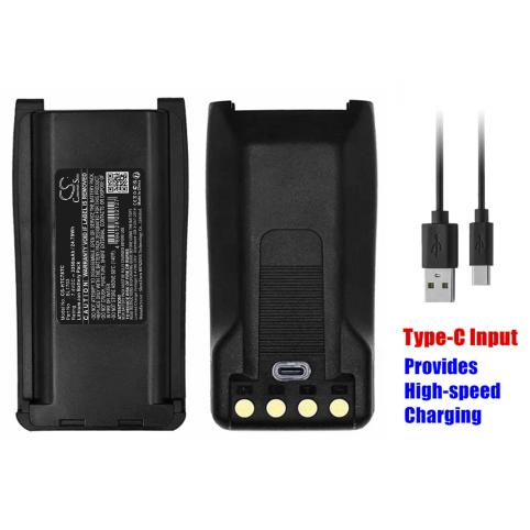 Batterie talkie walkie hyt tc 700u