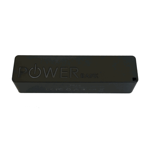 Batterie  externe 2000 mah noir