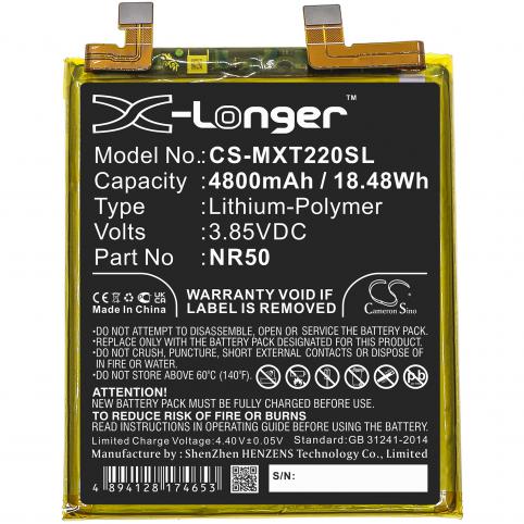 Batterie telephone motorola moto edge x30 5g 2021