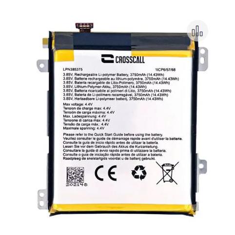 Batterie telephone crosscall action x5