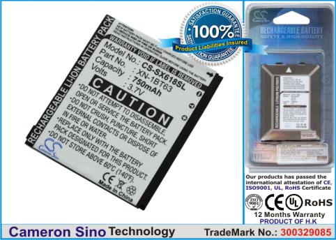 Batterie telephone sharp sh6118c