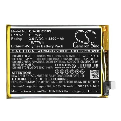 Batterie telephone oppo reno 11