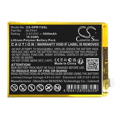 Batterie telephone oppo reno 11f