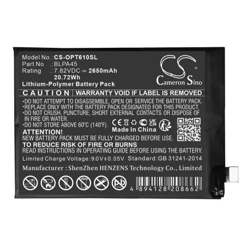 Batterie telephone oppo realme gt neo6 se