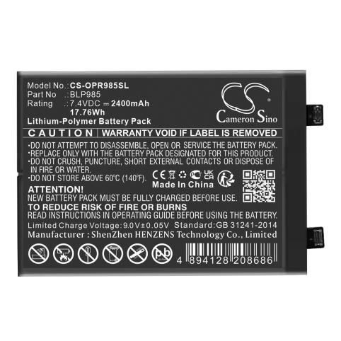 Batterie telephone oppo realme gt neo5