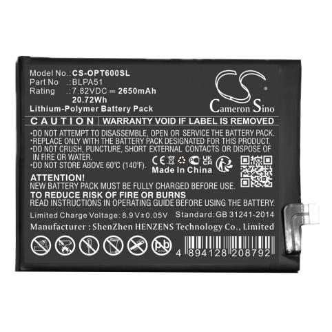 Batterie telephone oppo realme gt 6t